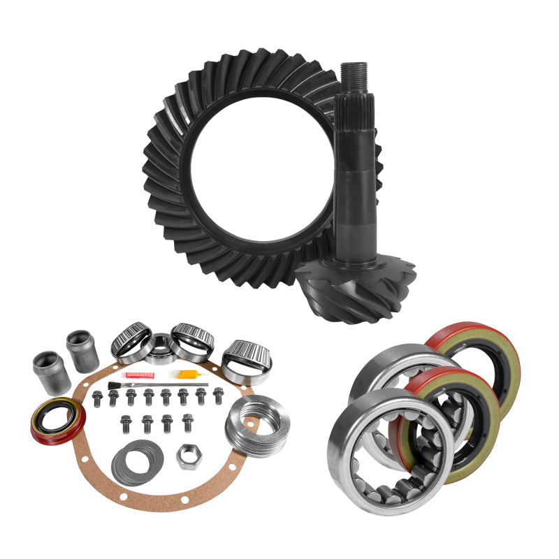 Yukon 8.875in GM 12T 3.42 Rear Ring & Pinion Install Kit Axle Bearings and Seals - My Store