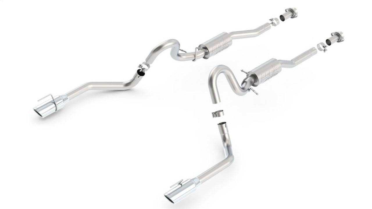 Borla 99-04 Ford Mustang GT 4.5L V8 AT/MT RWD 2dr ATAK SS Catback Exhaust - Mammoth Racing -