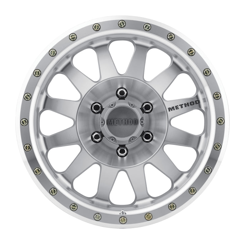 Method Mr304 Double Standard 20x10 -18mm Offset 6x5.5 108mm CB Machined/Clear Coat Wheel - Mammoth Racing -