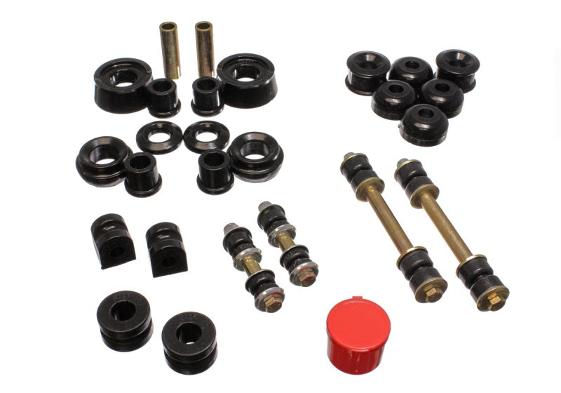 Energy Suspension 00-05 Dodge Neon FWD Black Hyper-flex Master Bushing Set - Mammoth Racing -