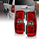 ANZO 2007-2014 Chevy Tahoe Taillight Red/Clear Lens (OE Replacement) - Mammoth Racing -