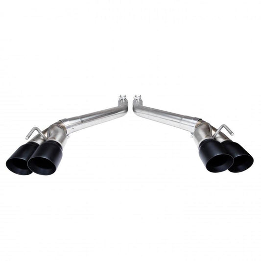 Kooks 2016 + Chevrolet Camaro SS LT1 3in Axle Back Muffler Delete Exhaust System w/ Black Quad Tips - Mammoth Racing -