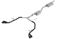 Borla 2020 Jeep Gladiator JT 3.6L V6 AT/MT AWD 2.75-2in Touring Catback Ceramic Blk Tailpipe & Tips - Mammoth Racing -