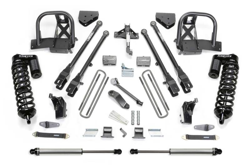 Fabtech 11-16 Ford F350/450 4WD 8 Lug 6in 4Link Sys w/Dlss 4.0 C/o& Rr Dlss - Mammoth Racing -