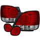 Spyder Lexus GS 300/400 98-05 LED Tail Lights Red Clear ALT-YD-LGS98-LED-RC - Mammoth Racing -