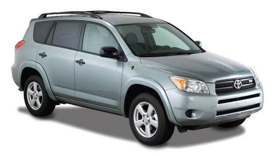 Bushwacker 09-11 Toyota Rav4 OE Style Flares 4pc Base Only - Black - Mammoth Racing -