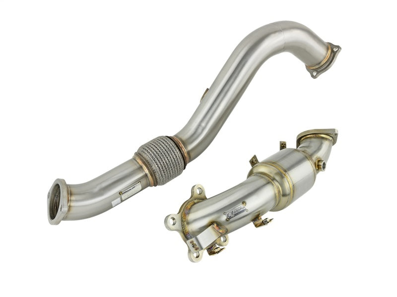 Skunk2 16-20 Honda Civic 1.5t Downpipe Kit w/ Cat - Mammoth Racing -