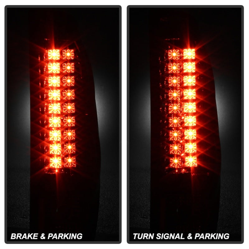 Spyder Chevy Avalanche 02-06 LED Tail Lights Smoke ALT-YD-CAV02-LED-SM - Mammoth Racing -