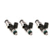 Injector Dynamics 1050cc 09-12 Ski-Doo E-Tec Snowmobile 14mm Grey Adapter Tops - Mammoth Racing -