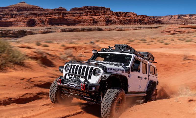 Bushwacker 2020 Jeep Gladiator Launch Edition Flat Style Flares 4pc - Black - Mammoth Racing -
