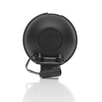 KC HiLiTES Apollo Pro 5in. Halogen Light 55w Fog Beam (Pair Pack System) - Black - Mammoth Racing -