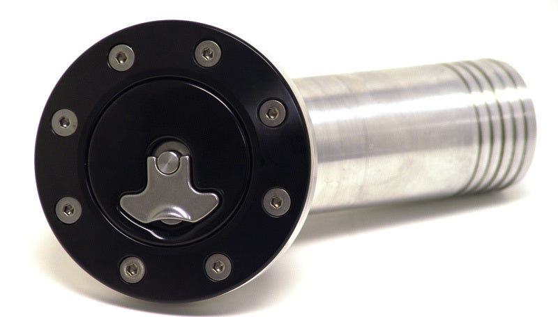 Ridetech 67-68 Camaro Locking Gas Cap (Black Anodized) - Mammoth Racing -