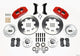 Wilwood Dynapro 6 Front Hub Kit 12.19in Red 79-87 GM G Body - Mammoth Racing -