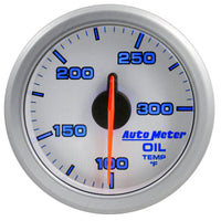 Autometer Airdrive 2-1/6in Oil Temp Gauge 100-300 Degrees F - Silver - My Store