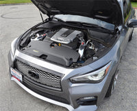 Injen 14 Infiniti Q50 3.7L V6 Black Dual Short Ram Intake w/ MR Techn and Heat Shields - Mammoth Racing -