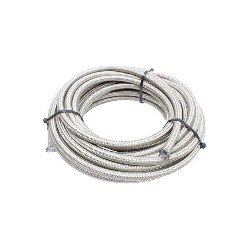 Snow 6AN Braided Stainless PTFE Hose - 30ft - My Store