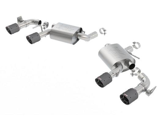 Borla 2016-2017 Chevy Camaro V8 SS AT/MT ATAK Rear Section Exhaust with Dual Mode Valves - My Store