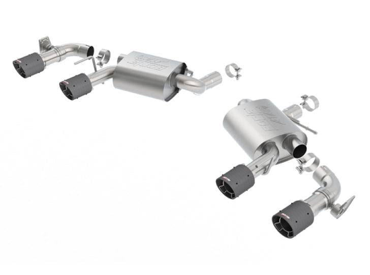 Borla 2016-2017 Chevy Camaro V8 SS AT/MT ATAK Rear Section Exhaust with Dual Mode Valves - Mammoth Racing -