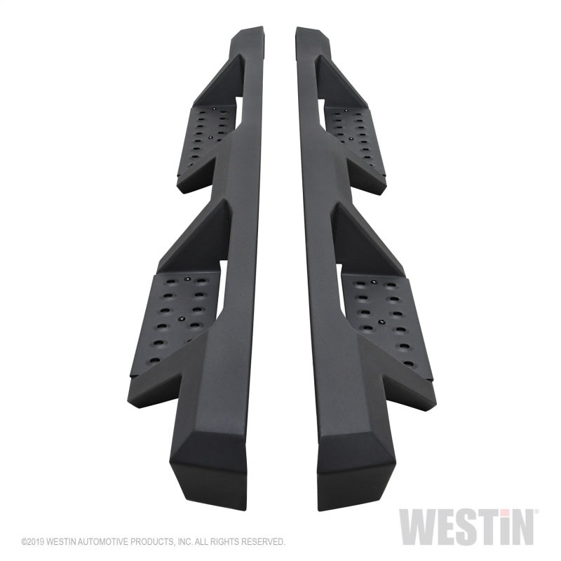 Westin HDX 05-20 Toyota Tacoma Drop Nerf Step Bars - Txt Black - Mammoth Racing -