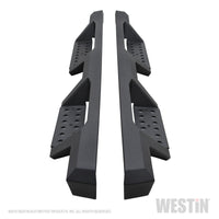 Westin HDX 05-20 Toyota Tacoma Drop Nerf Step Bars - Txt Black - Mammoth Racing -