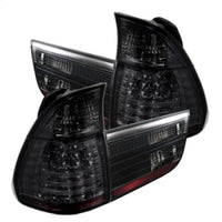 Spyder BMW E53 X5 00-06 4PCS LED Tail Lights Smoke ALT-YD-BE5300-LED-SM - Mammoth Racing -