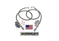 Superlift 03-13 Dodge Ram 2500/3500 w/ 4-6in Lift Kit (Pair) Bullet Proof Brake Hoses - Mammoth Racing -