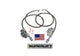 Superlift 03-13 Dodge Ram 2500/3500 w/ 4-6in Lift Kit (Pair) Bullet Proof Brake Hoses - Mammoth Racing -