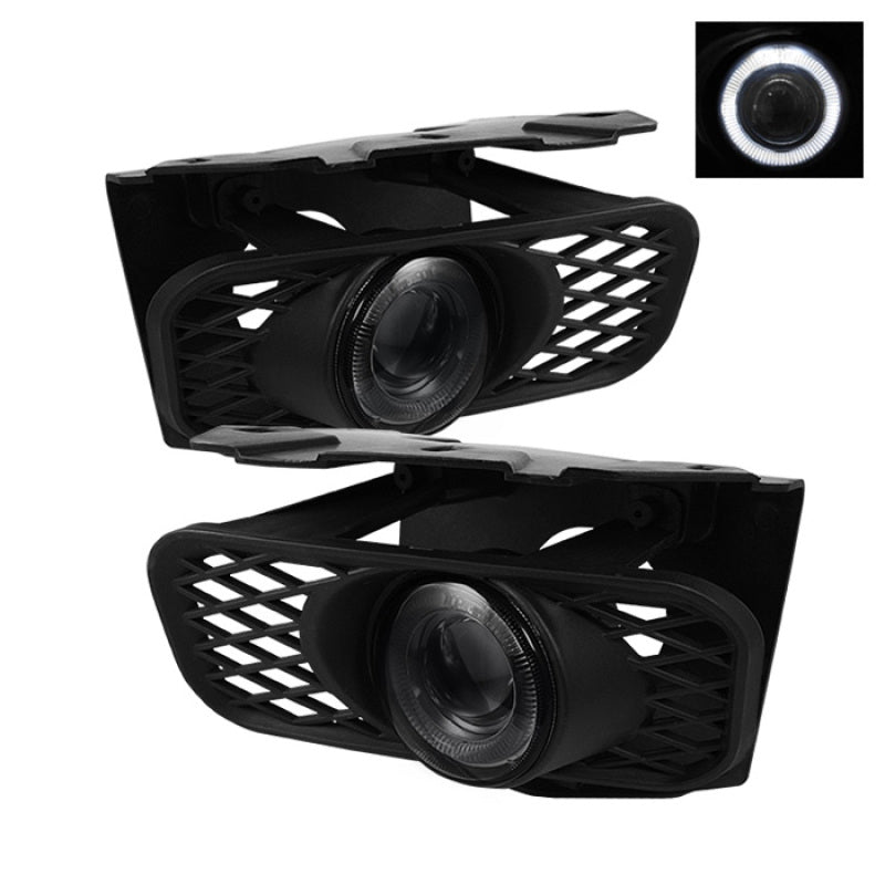 Spyder Ford F150 99-03/F150 Heritage 04 Halo Projector Fog Lights w/Switch Smoke FL-P-FF15099-HL-SM - Mammoth Racing -
