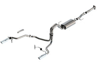 Borla F-150 2021 5.0L 2dr RC SB (122.8 WB) XL/XLT 3/2.25 SRE Cat-Back S-Type Chrome Tips - My Store