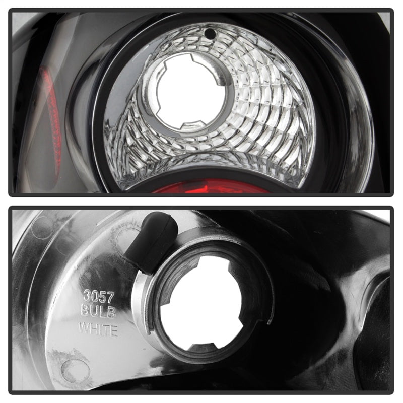 Spyder Dodge Caravan/Grand Caravan 01-07 Euro Style Tail Lights Black ALT-YD-DC01-BK - Mammoth Racing -