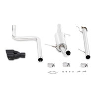 Mishimoto 14-16 Ford Fiesta ST 1.6L 2.5in Stainless Steel Cat-Back Exhaust w/ Black Tips - Mammoth Racing -
