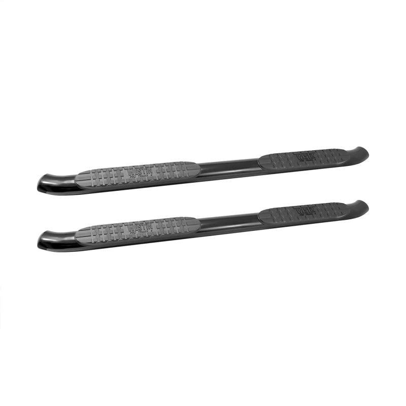 Westin 2007-2013 Chevy Silverado 1500 Ext Cab PRO TRAXX 4 Oval Nerf Step Bars - Black - Mammoth Racing -