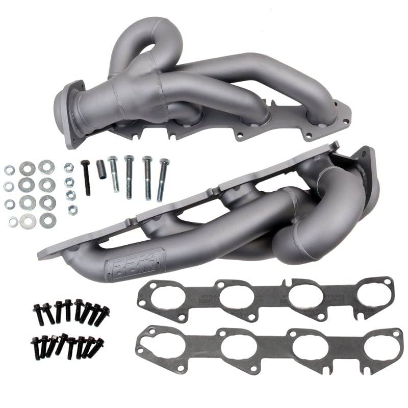 BBK 09-18 Dodge Ram 5.7L Hemi Shorty Tuned Length Exhaust Headers - 1-3/4 Titanium Ceramic - Mammoth Racing -