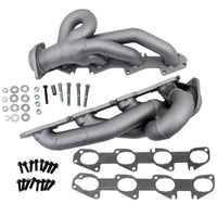 BBK 14-18 GM Truck 5.3/6.2 1 3/4in Shorty Tuned Length Headers - Titanium Ceramic - Mammoth Racing -