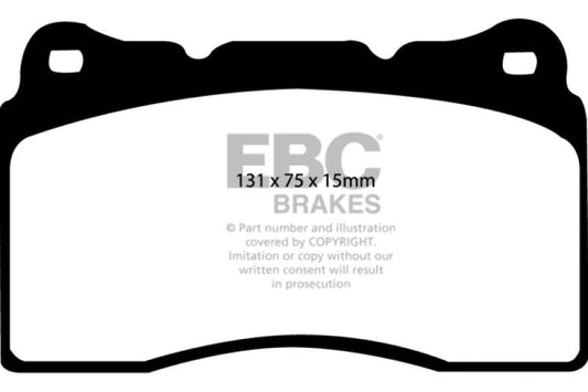 EBC 04-08 Acura TL 3.2 (Manual)(Brembo) Greenstuff Front Brake Pads - My Store