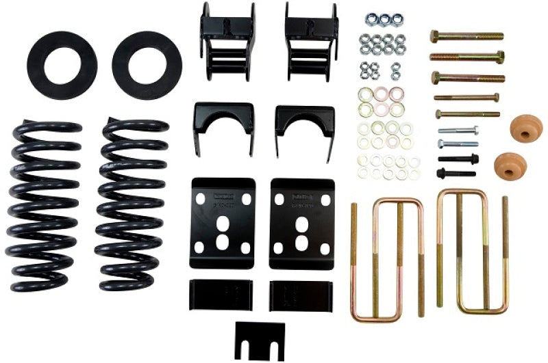 Belltech Lowering Kit 09-13 Ford F150 Std Cab Short Bed 2WD 2in or 3in F/4in Rear w/o Shocks - Mammoth Racing -