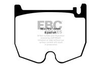 EBC 03-06 Mercedes-Benz CL55 AMG 5.4 Supercharged Redstuff Front Brake Pads - My Store