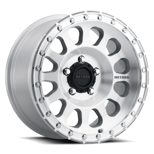 Method Mr315 17x8.5 0mm Offset 5x150 110.5mm CB Machined/Clear Coat Wheel - Mammoth Racing -