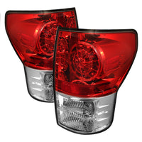 Spyder Toyota Tundra 07-13 LED Tail lights Red Clear ALT-YD-TTU07-LED-RC - Mammoth Racing -