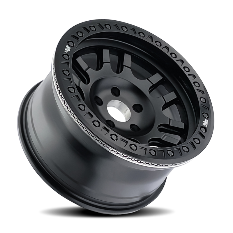 Dirty Life 9314 Canyon Race 17x9 / 5x127 BP / -12mm Offset / 71.5mm Hub Matte Black Wheel - Mammoth Racing -