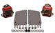 Energy Suspension Ls Conversion Mtr Mount Set  - Red - Mammoth Racing -