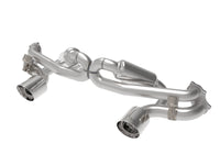 aFe MACHForce XP 2.25in-2.5in 304SS Exhaust Cat-Back 20-22 Porsche Cayman GT4 (718) - Polished Tips - Mammoth Racing -