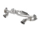 aFe MACHForce XP 2.25in-2.5in 304SS Exhaust Cat-Back 20-22 Porsche Cayman GT4 (718) - Polished Tips - Mammoth Racing -