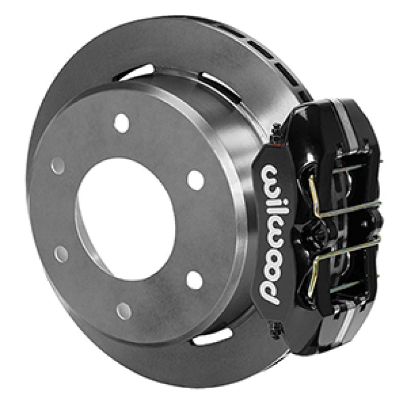 Wilwood 63-87 C10/c15 DynaPro Fdplp Black Calipers 11in x .81in Rotors 6-Lug Rear Disc Brake Kit - My Store