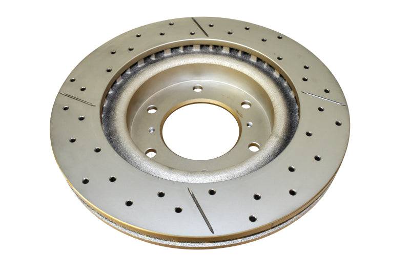 DBA 05-14 Ford Mustang GT Rear Drilled & Slotted Street Series Rotor - Mammoth Racing -