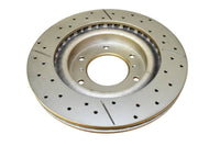 DBA 05-14 Ford Mustang GT Rear Drilled & Slotted Street Series Rotor - Mammoth Racing -