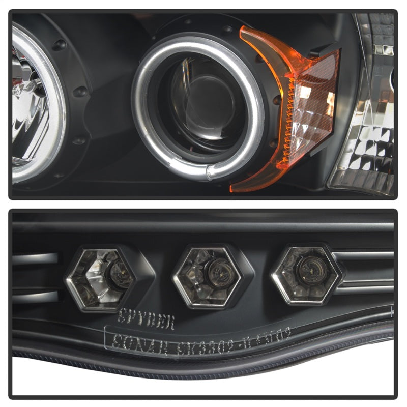 Spyder Dodge Ram 1500 02-05 03-05 Projector Headlights CCFL Halo LED Blk PRO-YD-DR02-CCFL-BK - Mammoth Racing -