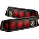 ANZO 1988-1991 Honda Civic Taillights Black - My Store
