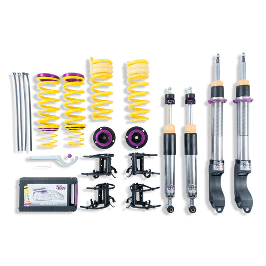 KW Coilover Kit V3 2018+ Mercedes E-Class (W213) E300/E400 4Matic Sedan w/o Electronic Dampening - Mammoth Racing -