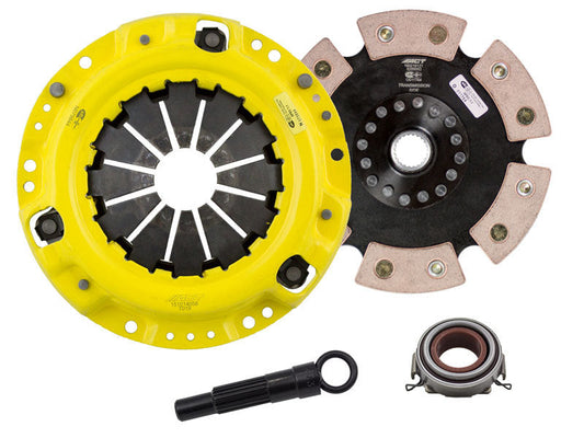 ACT 1986 Toyota Corolla HD/Race Rigid 6 Pad Clutch Kit - Mammoth Racing -